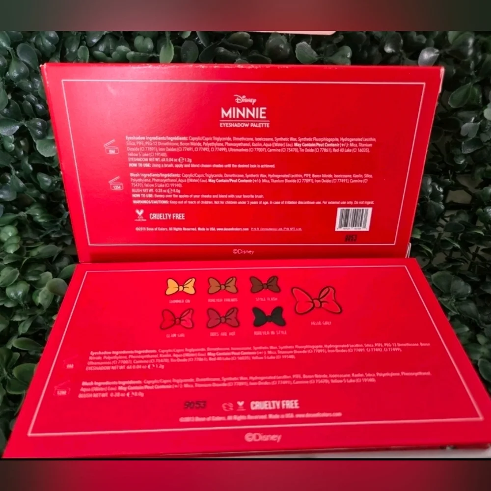 Dose Of Colors X Disney Minnie Mouse Eyeshadow Palette & Blush Limited Edition